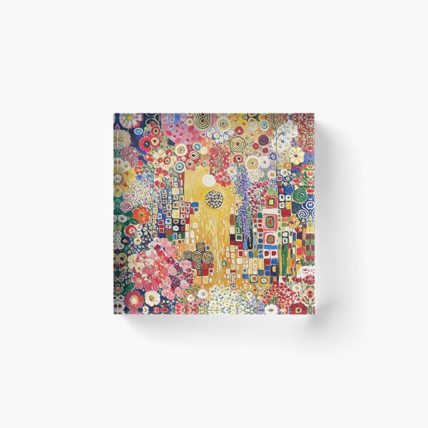 Item preview, Gustav Klimt Flowers designed and sold by maniacfitness.