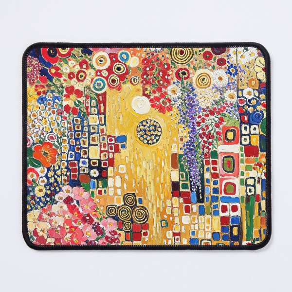 Item preview, Gustav Klimt Flowers designed and sold by maniacfitness.