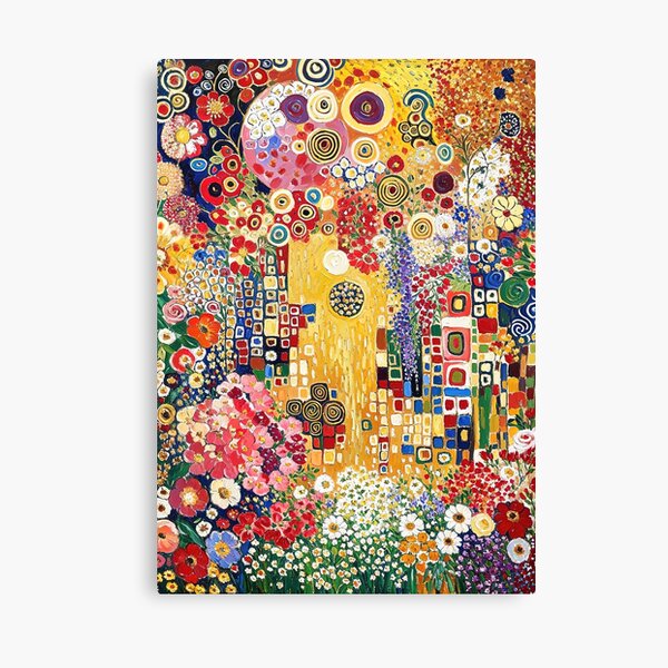 Item preview, Fleurs de Gustav Klimt designed and sold by maniacfitness.