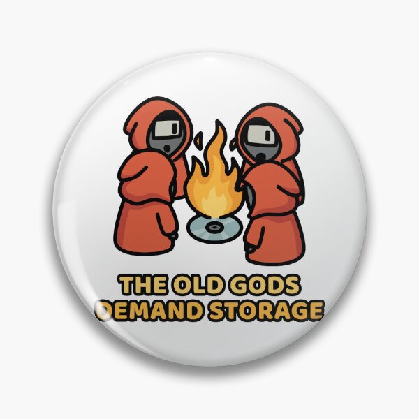 Item preview, Floppy Disk Cult: The old gods demand storage designed and sold by WurmWeb.DesignShop.