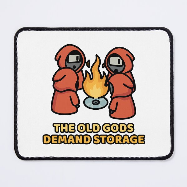 Item preview, Floppy Disk Cult: The old gods demand storage designed and sold by WurmWeb.DesignShop.