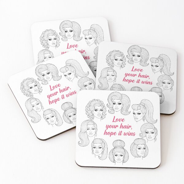 Item preview, Love your hair, hope it wins (light color clothes) designed and sold by HyperionPacific.