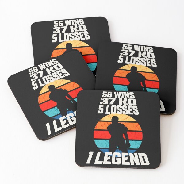 Item preview, Boxing Legend 56 Wins 37 KO 5 Losses designed and sold by GAZZA DESIGN.