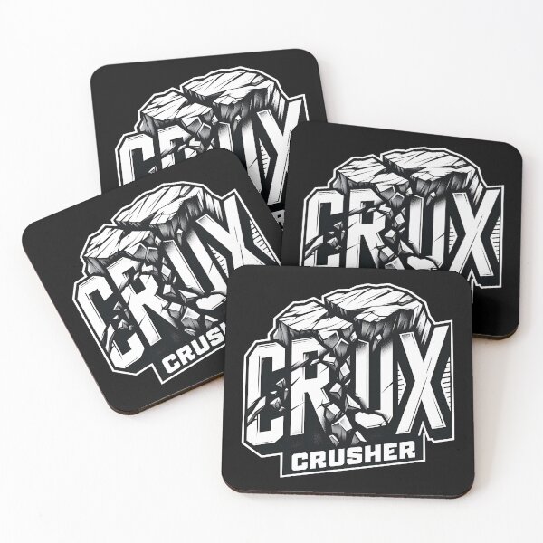 Item preview, Crux Crusher | Fearless Rock Climbing designed and sold by KZbubble.