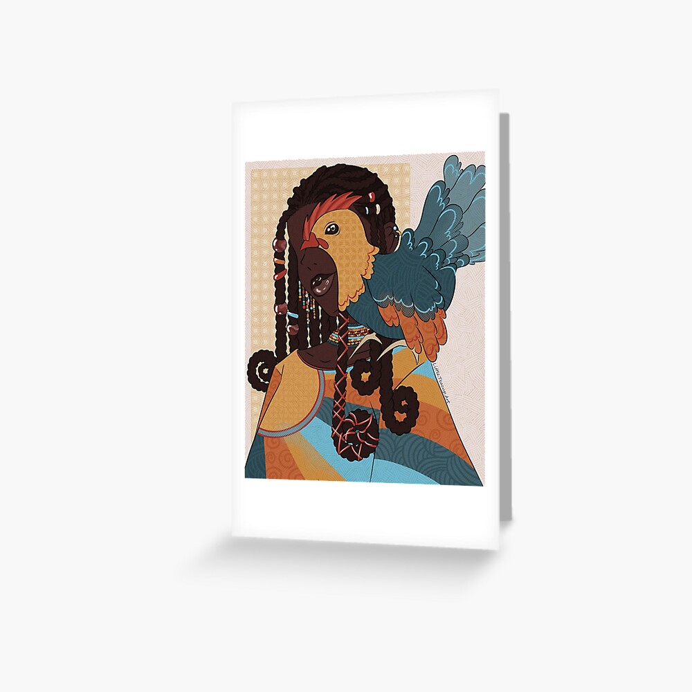 Item preview, Greeting Card designed and sold by Brainbruises-.