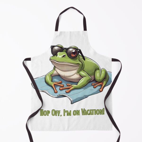 Item preview, Froggy Summer Break Mode designed and sold by Pixel--Threads.