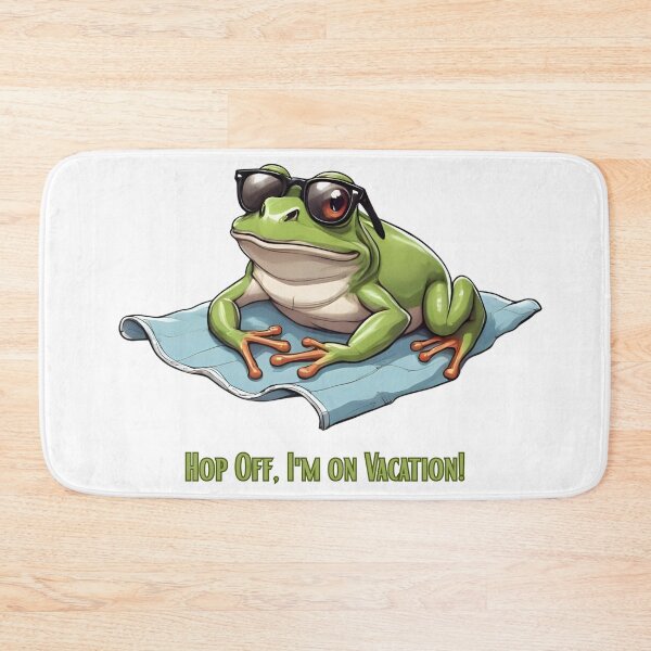 Item preview, Froggy Summer Break Mode designed and sold by Pixel--Threads.