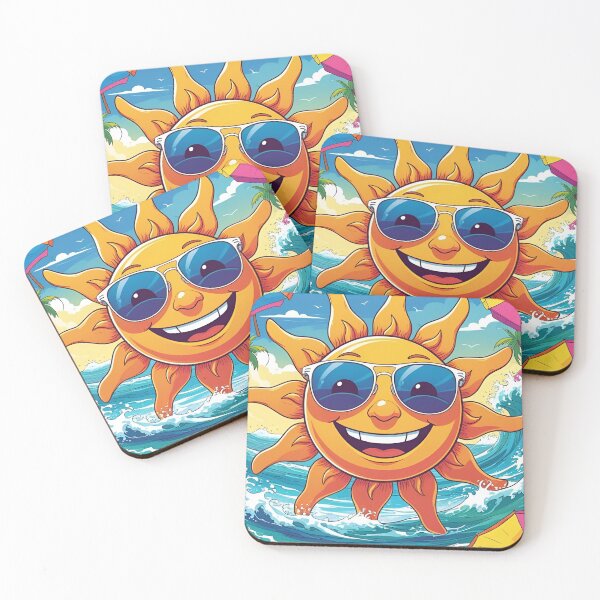 Item preview, Smiling Sun on the Beach designed and sold by silvia~design.