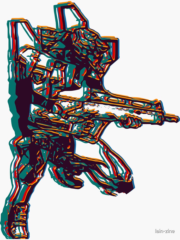 Evangelion Unit-02 by lain-zine