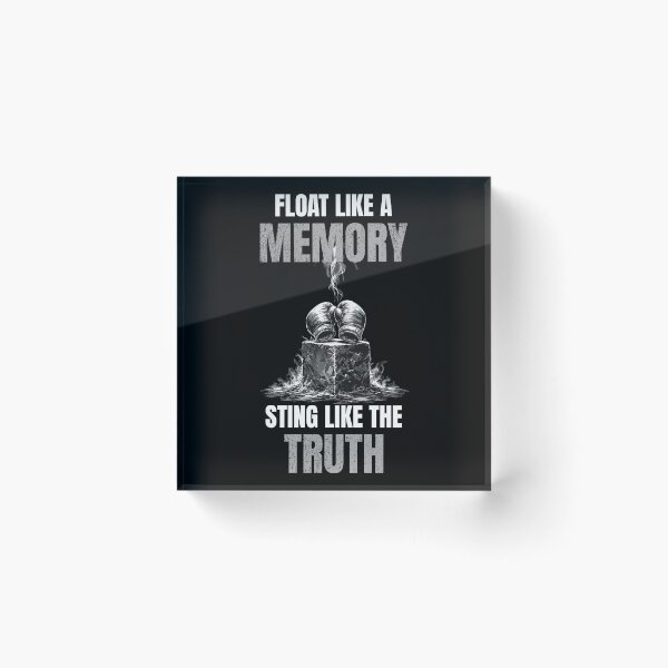 Item preview, Boxe Legend Float Like A Memory, Sting Like The Truth designed and sold by GAZZA DESIGN.