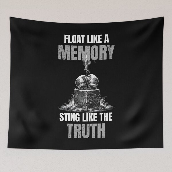 Item preview, Boxe Legend Float Like A Memory, Sting Like The Truth designed and sold by GAZZA DESIGN.