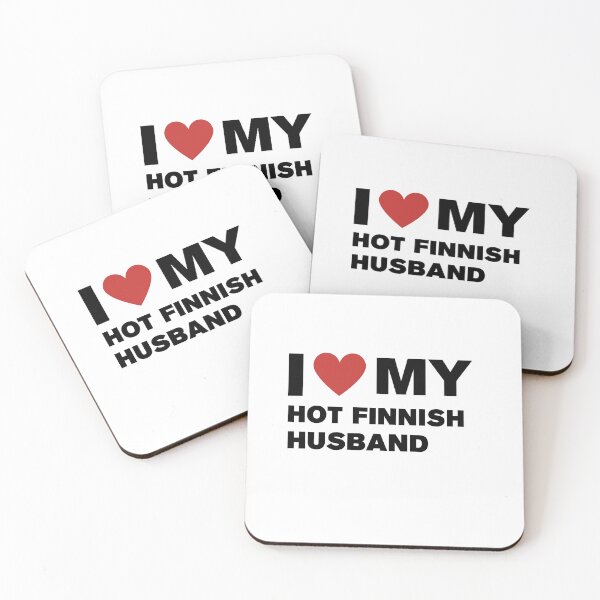 Item preview, I love my hot Finnish husband  designed and sold by CapriCreatives.