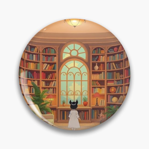 Item preview, Ghibli Inspired Library designed and sold by Kleonchik.