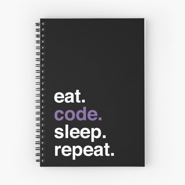 Item preview, Eat. Code. Sleep. Repeat II designed and sold by Katherine Ann.