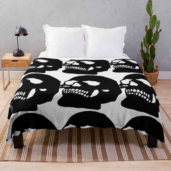 Item preview, Black and White Skull designed and sold by Chad's Fresh Art.