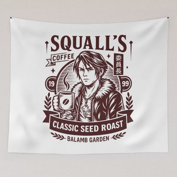 Item preview, Squall's Coffee designed and sold by AlundrART.