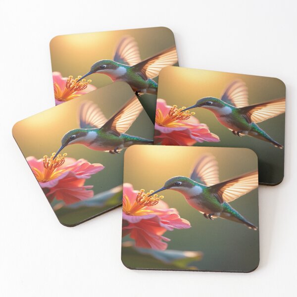 Item preview, Rainbow Hummingbird Burst designed and sold by Enchanting Art Vista.
