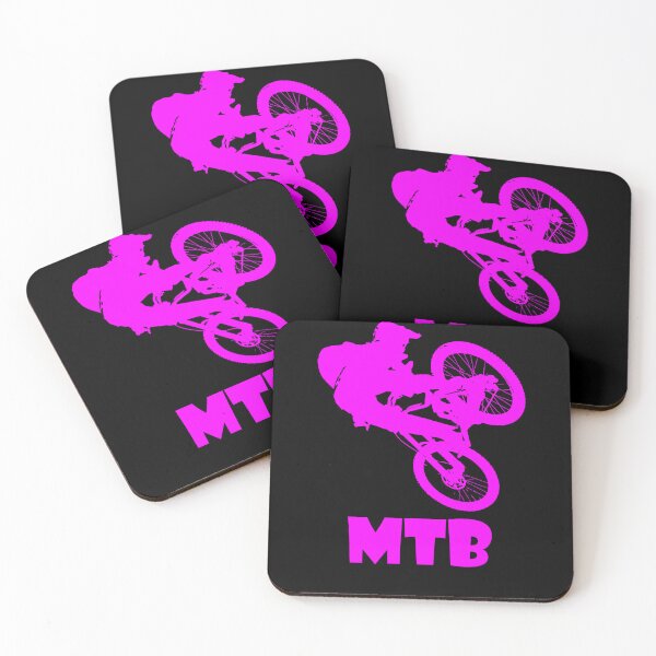 Item preview, MTB Mountain biking (pink) designed and sold by Design--Spore.