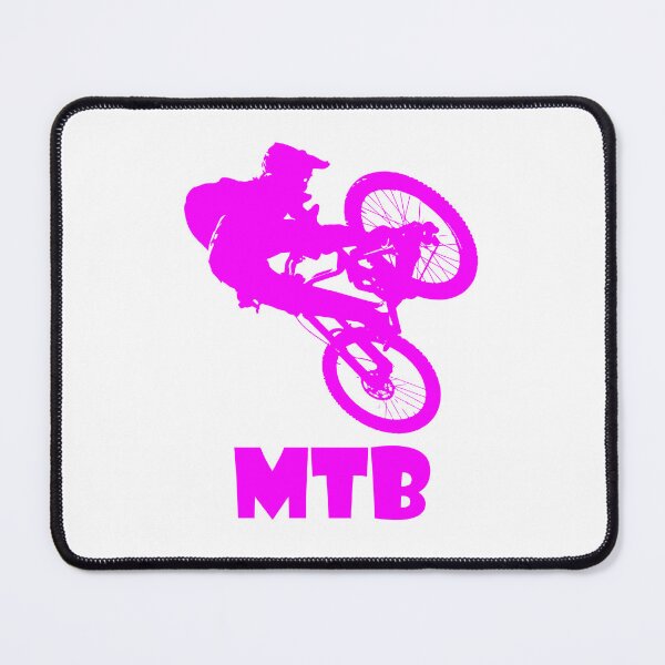 Item preview, MTB Mountain biking (pink) designed and sold by Design--Spore.