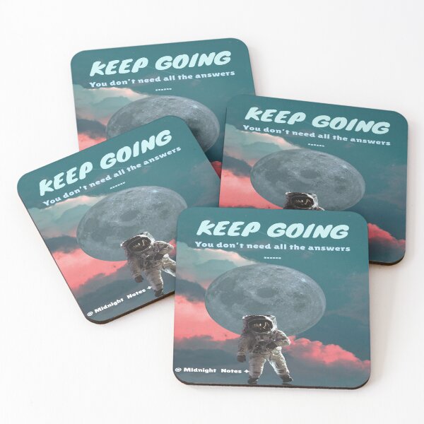 Item preview, Keep Going – Trust The Curiosity designed and sold by MidnightNotes.Studio.