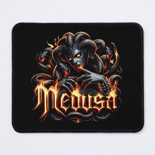 Item preview, Medusa Flame Gothic Serpent Queen Dark Art designed and sold by DeimosArtIntl.