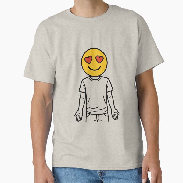 Item preview, Love Emoji Head – Cute Minimalist Human Character designed and sold by Somesh Bajpai.