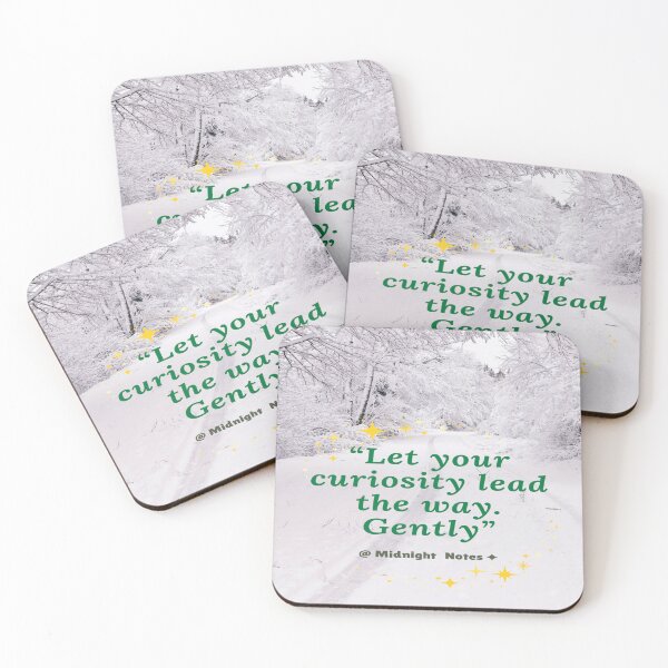 Item preview, Let Curiosity Lead – Gentle Reminder Series designed and sold by MidnightNotes.Studio.