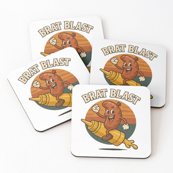Item preview, Brat Blast – Mustard Rodeo Madness designed and sold by Taans-Creation.