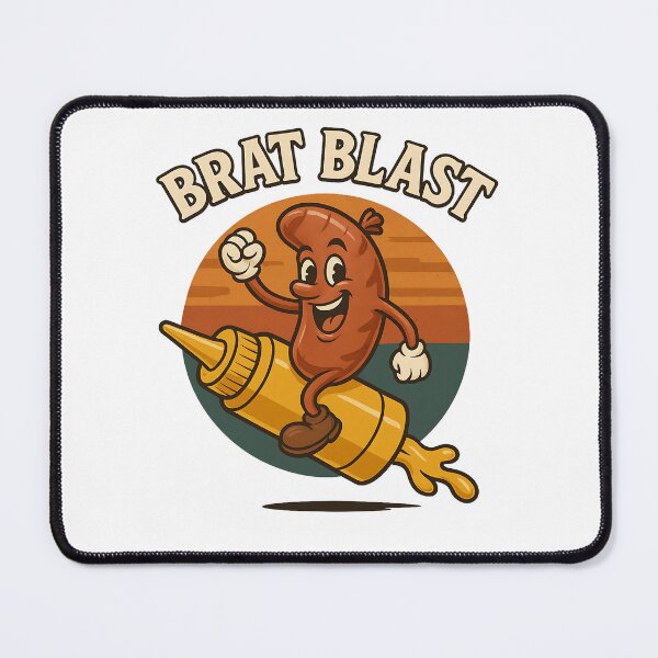 Item preview, Brat Blast – Mustard Rodeo Madness designed and sold by Taans-Creation.