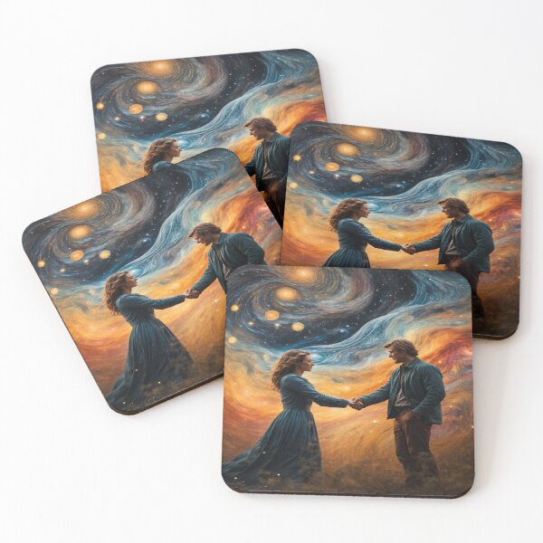 Item preview, Starlit Love Duo designed and sold by Enchanting Art Vista.