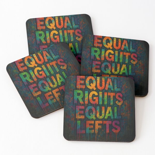 Item preview, Equal Rights Equal Lefts designed and sold by Uglyandcute.