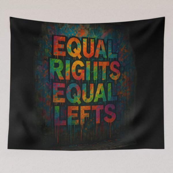 Item preview, Equal Rights Equal Lefts designed and sold by Uglyandcute.
