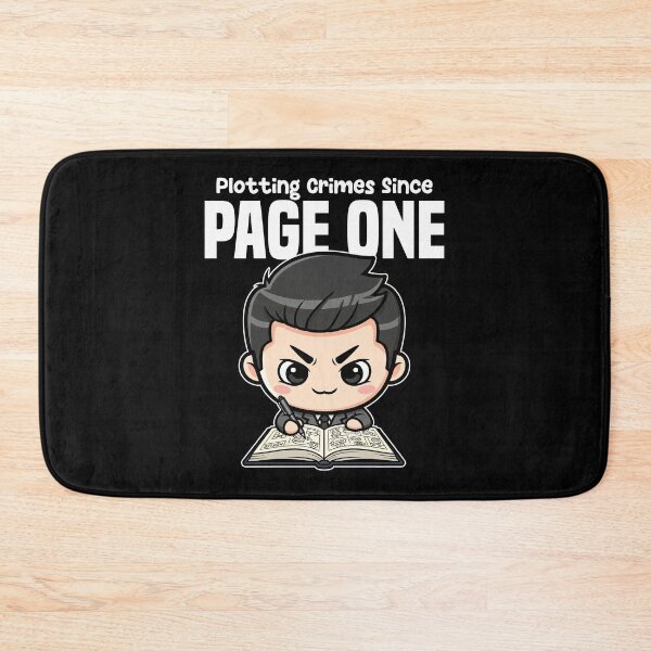 Item preview, PLOTTING CRIMES SINCE PAGE ONE - WRITER/AUTHOR GIFT designed and sold by KEF Custom.