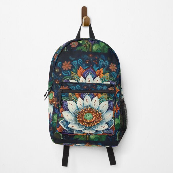 Item preview, Colorful Floral Design Featuring Radial Petal and Leaf Patterns. designed and sold by HEMRO.