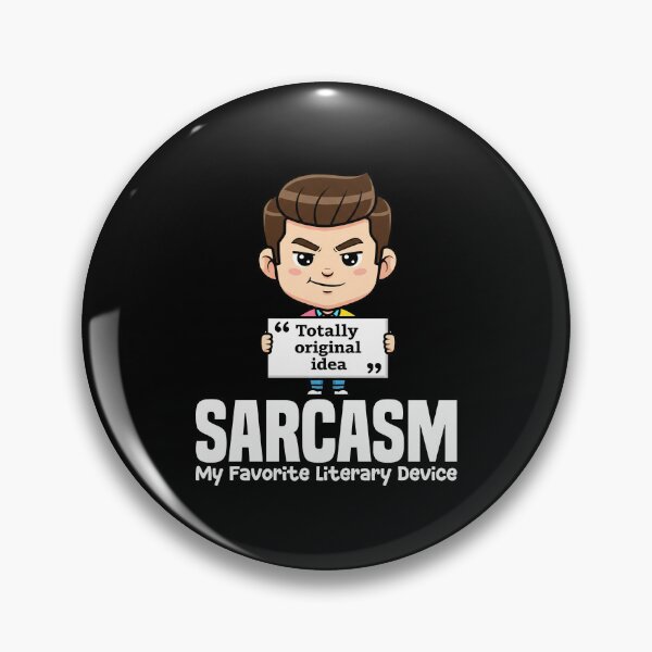 Item preview, SARCASM MY FAVORITE LITERARY DEVICE - WRITER/AUTHOR GIFT designed and sold by KEF Custom.