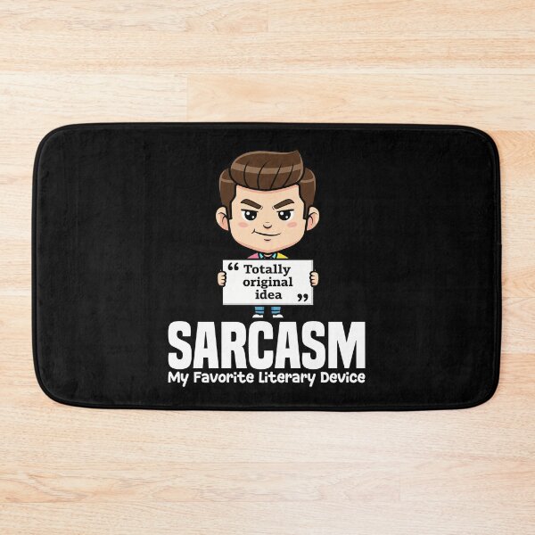 Item preview, SARCASM MY FAVORITE LITERARY DEVICE - WRITER/AUTHOR GIFT designed and sold by KEF Custom.
