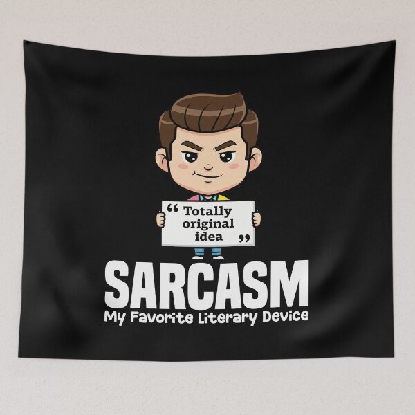 Item preview, SARCASM MY FAVORITE LITERARY DEVICE - WRITER/AUTHOR GIFT designed and sold by KEF Custom.
