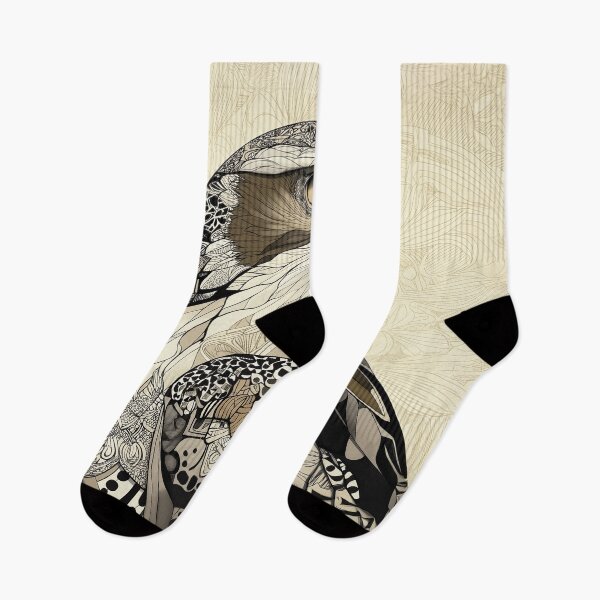 Item preview, Abstract Hawk Design with Detailed Feather and Pattern Elements. designed and sold by HEMRO.