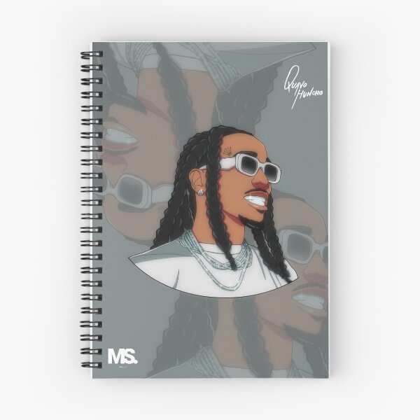 Item preview, Quavo Huncho Anime Poster designed and sold by masehelaarts.