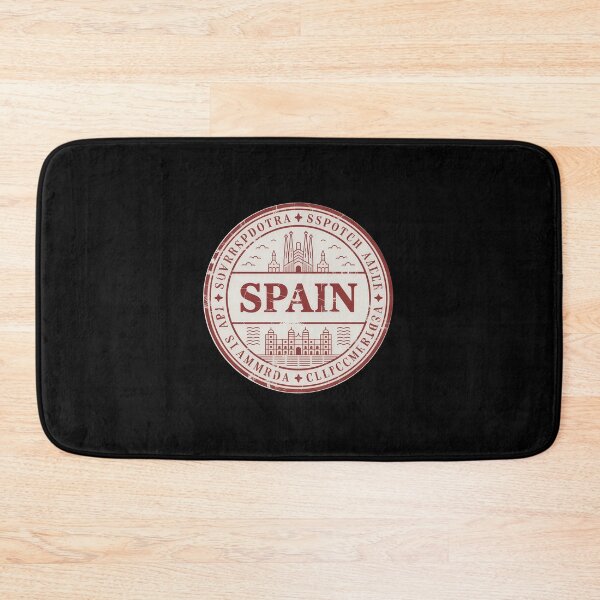 Item preview, Spain Passport Stamp Sticker designed and sold by TulipaGraphics.