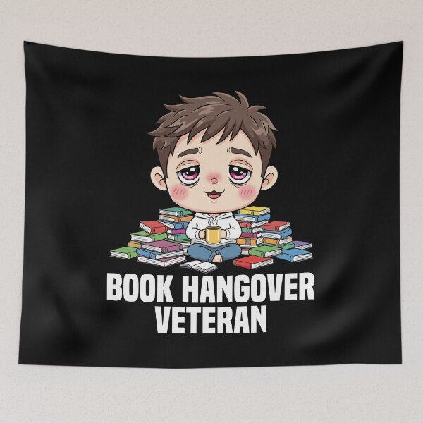 Item preview, BOOK HANGOVER VETERAN - WRITER/AUTHOR GIFT designed and sold by KEF Custom.
