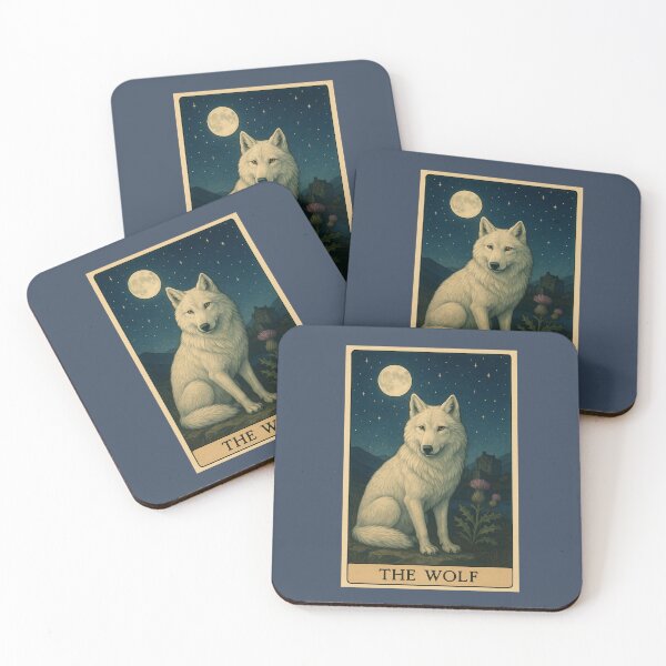 Item preview, The Wolf - Tarot Edition designed and sold by Ophelia's Wardrobe.