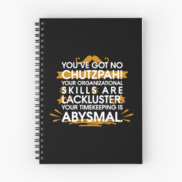 Item preview, Taskmaster: You've got no Chutzpah designed and sold by firlachieldraws.