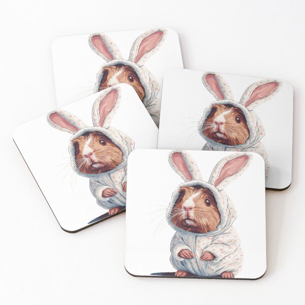 Item preview, Guinea pig in bunny costume designed and sold by drizzd.