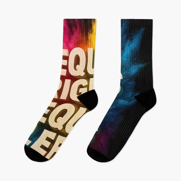 Item preview, Equal Rights Equal Lefts Color Blast Typography designed and sold by Uglyandcute.