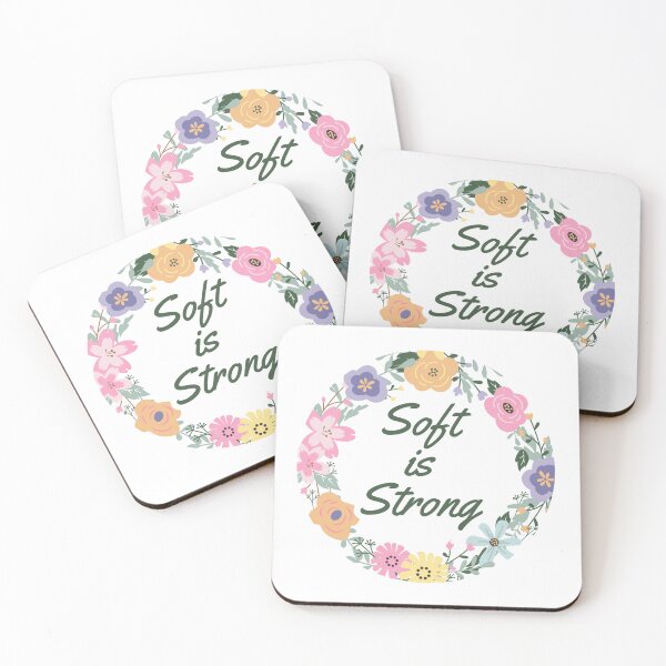 Item preview, Soft is Strong | Stoicism Philosophy, Stoic Mindset designed and sold by LexaArtworks.