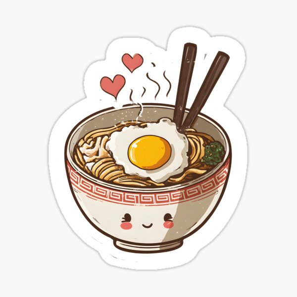 Item preview, Cute Ramen Bowl designed and sold by Design-Illusi0n.