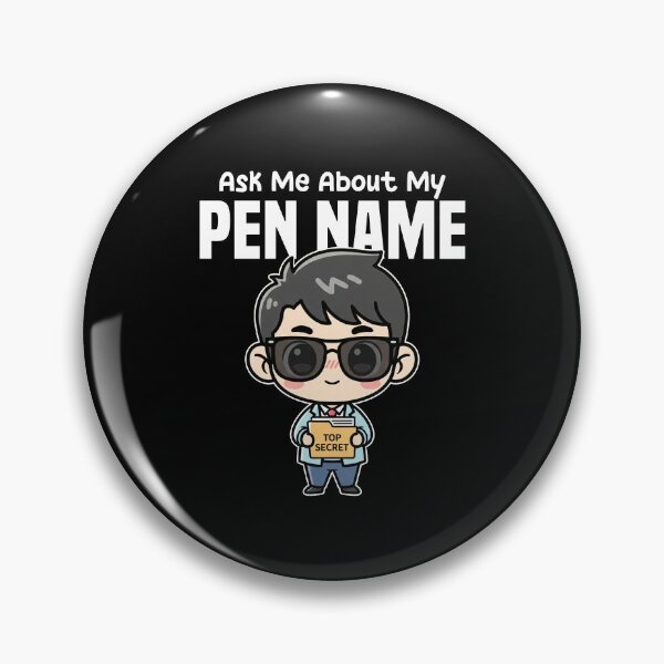 Item preview, ASK ME ABOUT MY PEN NAME - WRITER/AUTHOR GIFT designed and sold by KEF Custom.