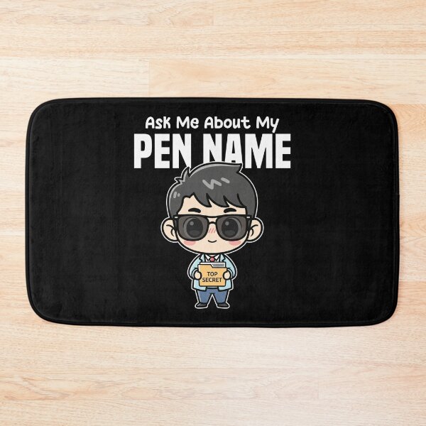 Item preview, ASK ME ABOUT MY PEN NAME - WRITER/AUTHOR GIFT designed and sold by KEF Custom.