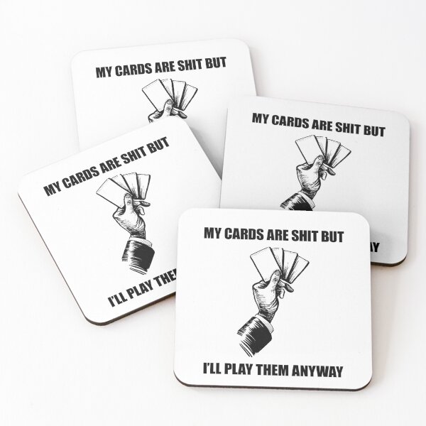 Item preview, Playing Bad Cards With Attitude designed and sold by FlyShop1.